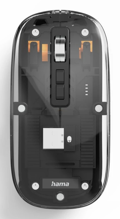 Hama WM-600 Multi-Device kabellos Transparent