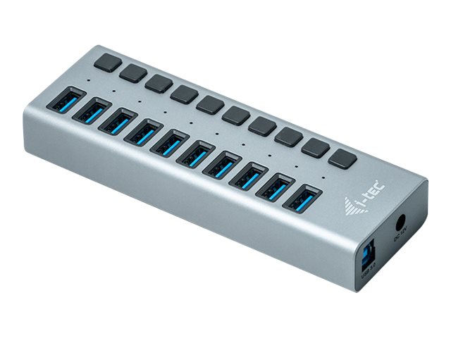 I-TEC USB 3.0 Charging HUB 10port port mit externem Netzadapter 48W 10x USB Ladeport fuer Tablets Notebooks Ultrabooks PC I-TEC USB 3.0 Charging HUB 10port port mit externem Netzadapter 48W 10x USB Ladeport fuer Tablets Notebooks Ultrabooks PC