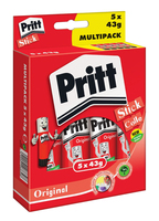 4 + 1 GRATIS: 4 Pritt Klebestifte 43,0 g + GRATIS 1 St.