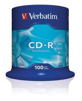 100 verbatim CD-R 700 MB 100 verbatim CD-R 700 MB