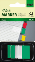 SIGEL ZMarker Haftmarker grün 50 Streifen