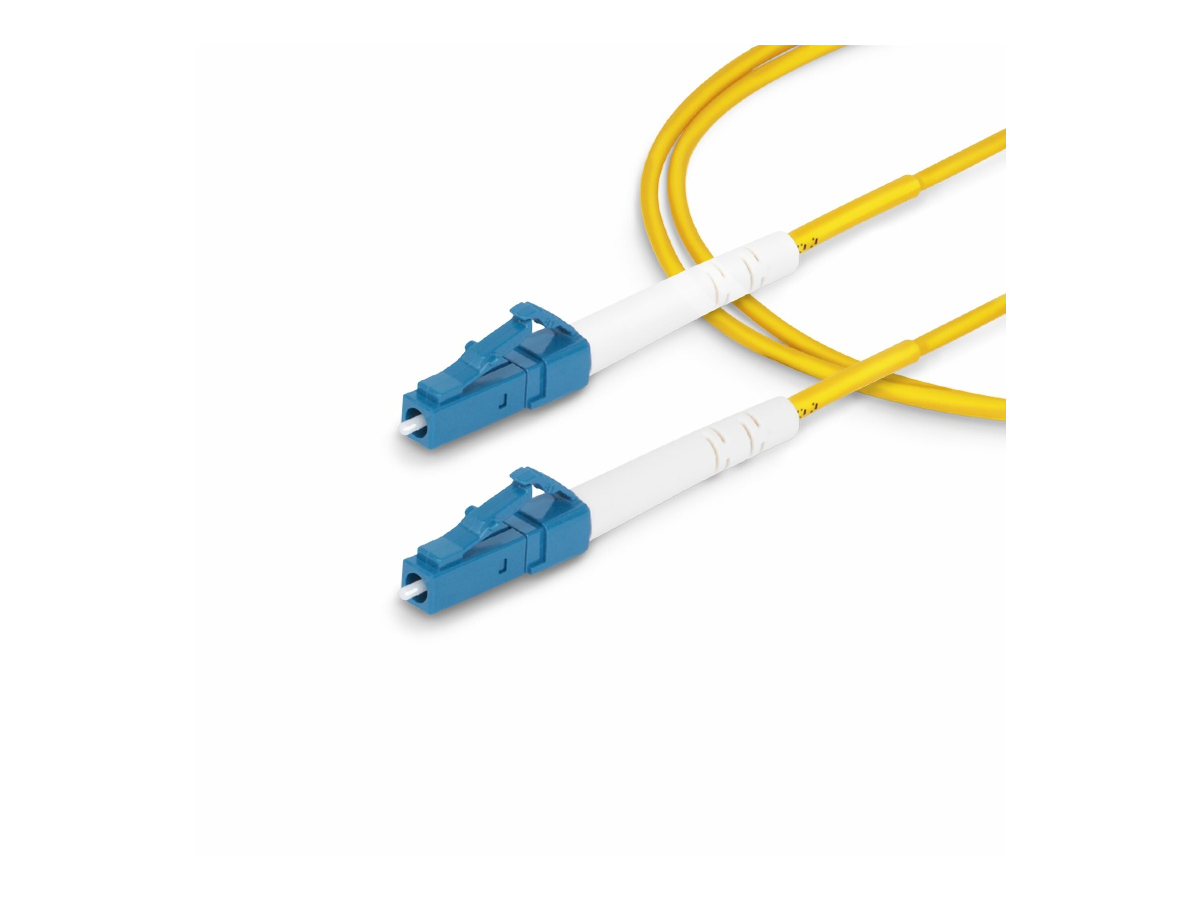 STARTECHCOM 3meter LWL Patchkabel LC LC UPC Singlemode OS2 Simplex 9125um 40G100G LSZH Glasfaserkabel