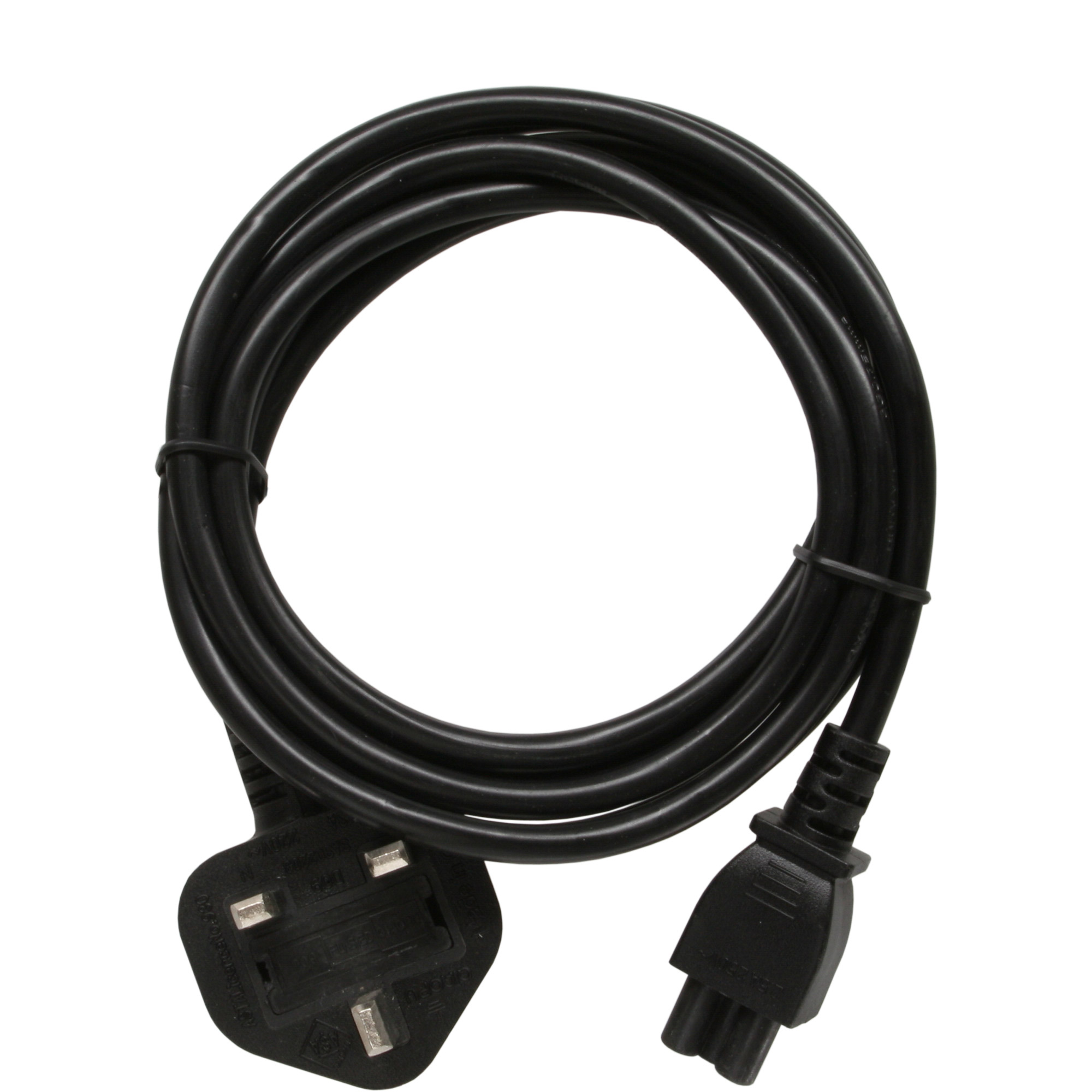INLINE Netzkabel fuer Notebook England 3pol Kupplung 2m