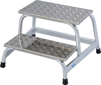 KRAUSE Montagetritt STABILO alu 2 Stufen, H: 41,0 cm KRAUSE Montagetritt STABILO alu 2 Stufen, H: 41,0 cm