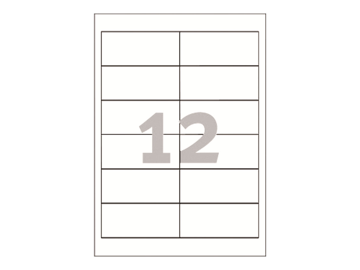 1.200 AVERY Zweckform Etiketten 3659 weiss 97,0 x 42,3 mm 1.200 AVERY Zweckform Etiketten 3659 weiss 97,0 x 42,3 mm