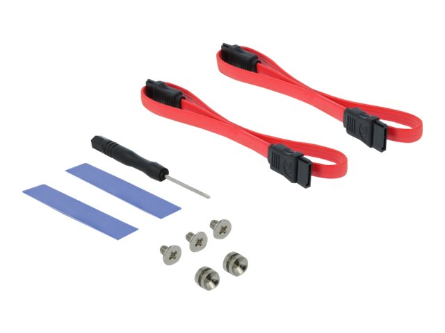 Delock PCI Express x16 Karte zu 1 x M.2 Key B + 1 x NVMe M.2 Key M + 1 x mSATA -