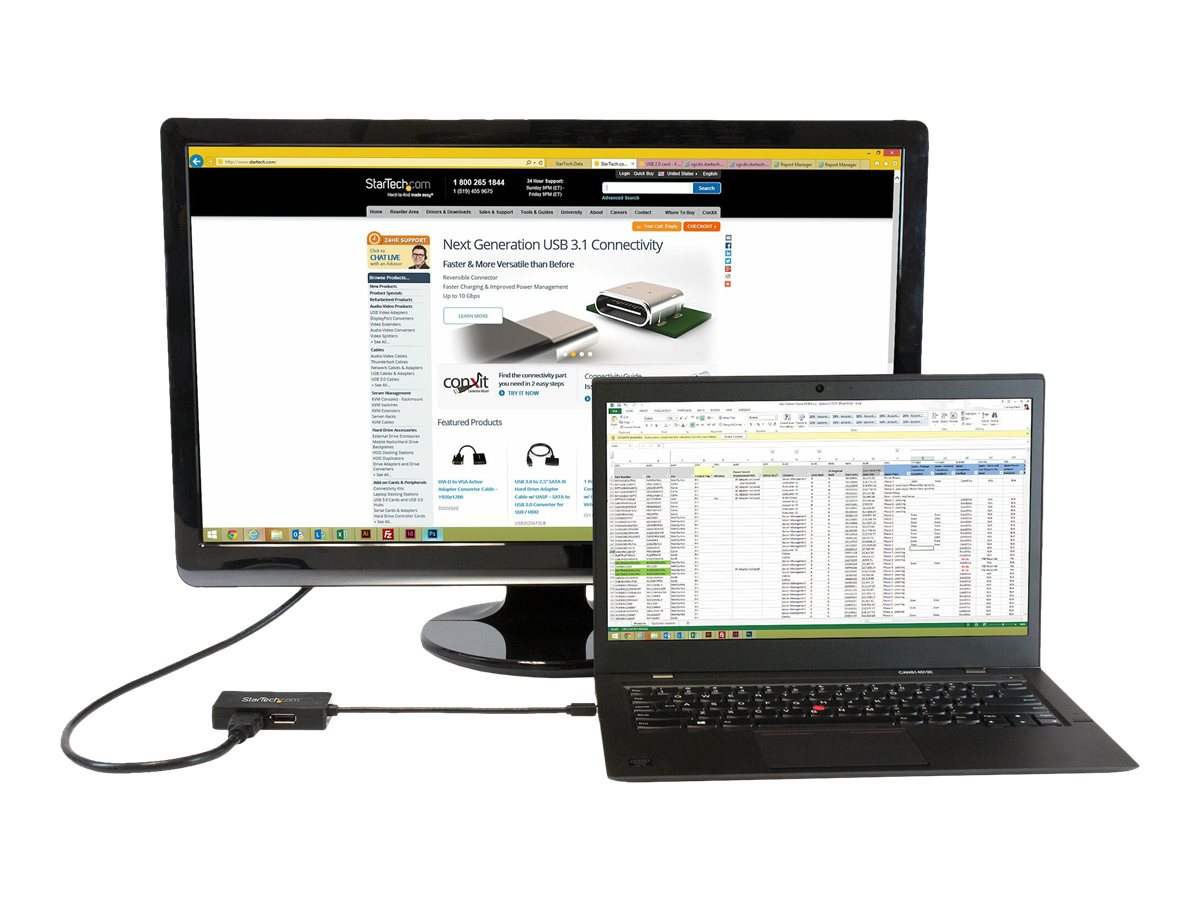 STARTECH.COM Mini DisplayPort auf DisplayPort / DVI / HDMI Adapter - 2560x1600
