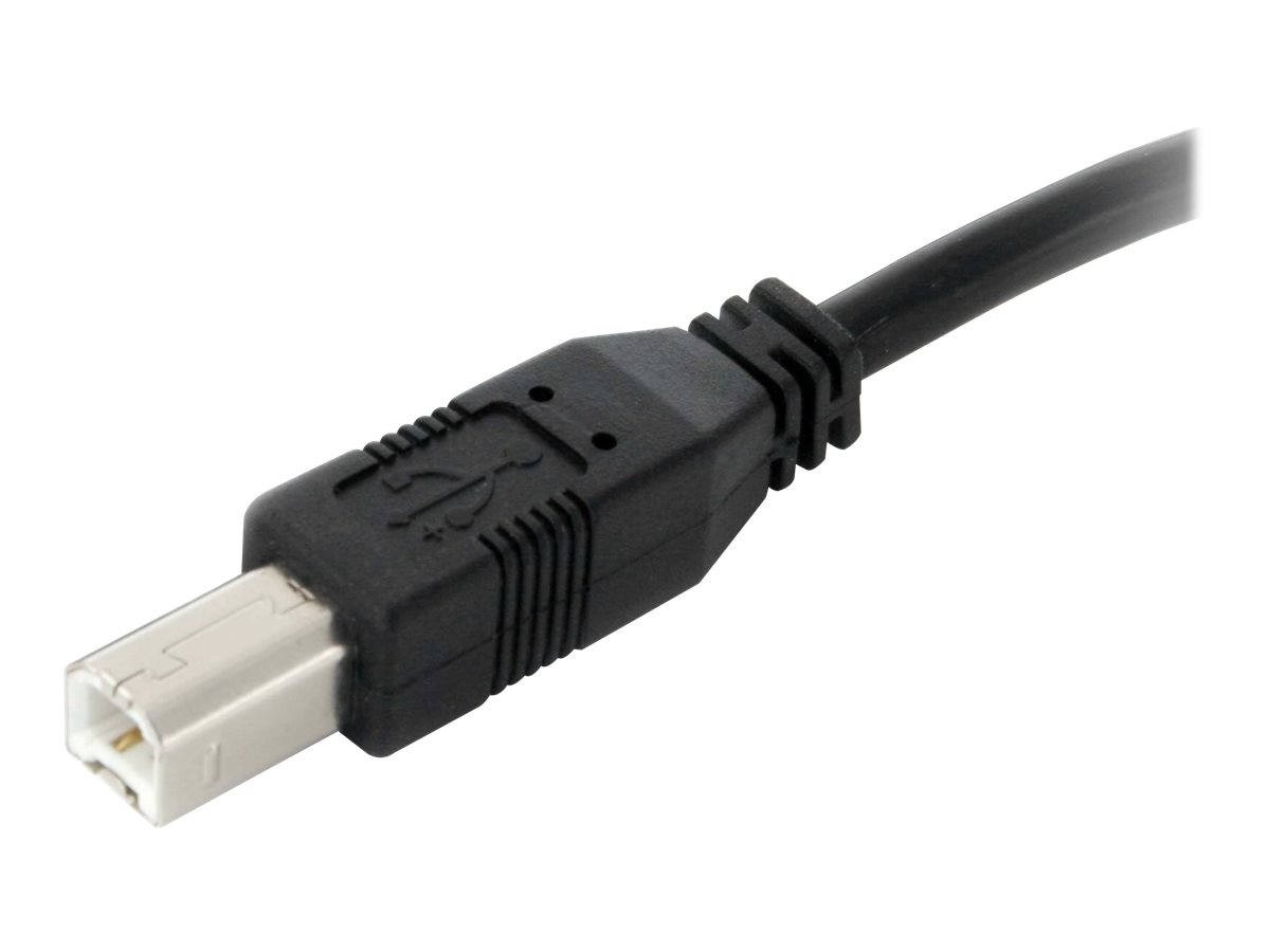STARTECH.COM 10m Aktives USB 2.0 A auf B Kabel - USB Anschlusskabel - Stecker/Stecker - Schwarz