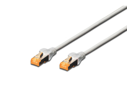DIGITUS Cat 6 S/FTP Patchkabel 10,0m grau