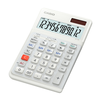 CASIO JE-12E-WE Tischrechner weiss CASIO JE-12E-WE Tischrechner weiss