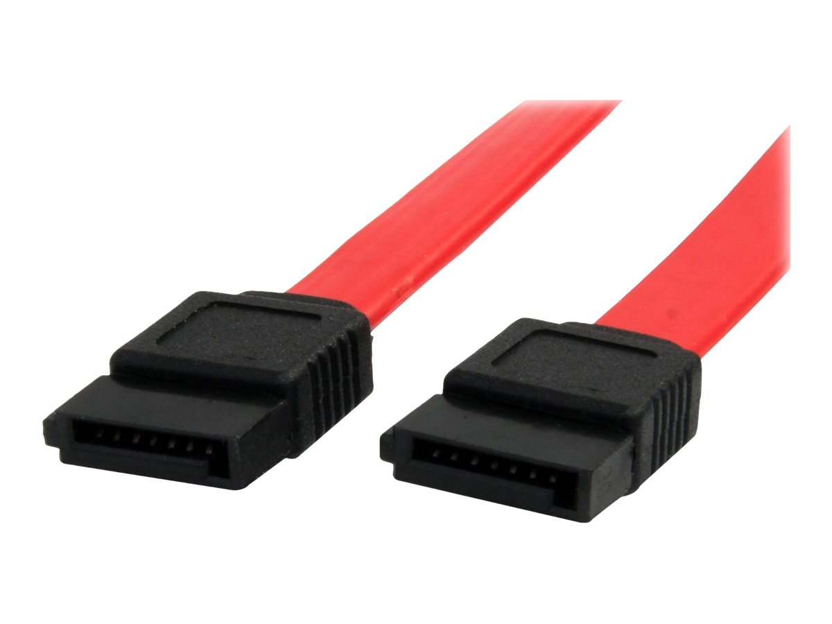 StarTech.com 45cm SATA Kabel - internes 7pin S-ATA Datenkabel -Serial ATA Anschlusskabel - Rot - SATA-Kabel - 45.8 cm