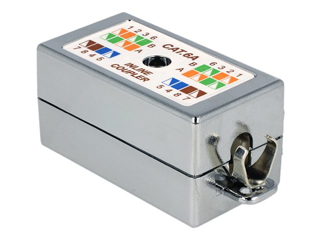 Delock Verbinder f?r Netzwerkkabel Cat.6A LSA werkzeugfrei Delock Verbinder f?r Netzwerkkabel Cat.6A LSA werkzeugfrei
