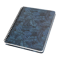SIGEL Notizbuch mit Spirale Jolie ca DIN A5 punktkariert, blauschwarz Hardcover 120 Seiten, 1 St