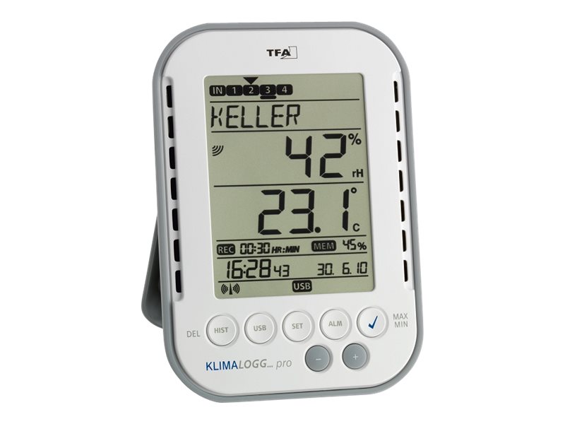 TFA 303039 Hygrometer weiß