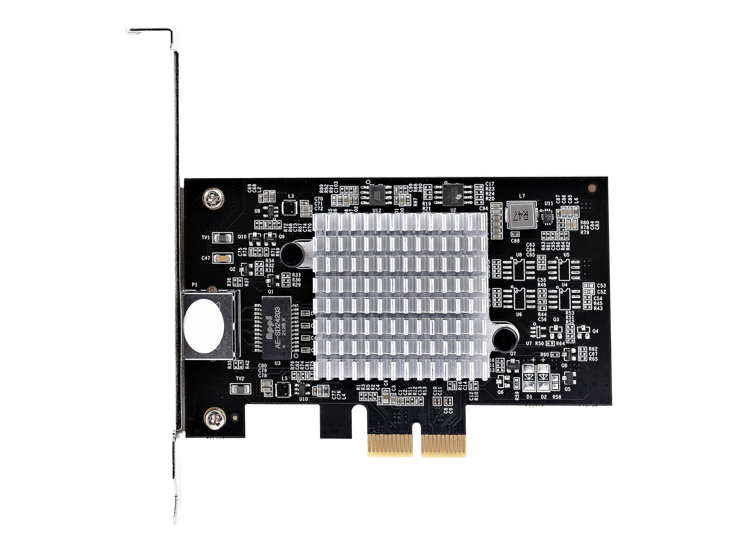 STARTECH.COM 1-Port 10Gbit/s PCIe Netzwerkkarte 10gbe Netzwerkkarte Fur PC/Server 6 Geschwindigkeits LAN/Ethernet Karte