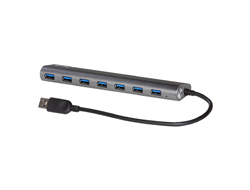 I-TEC USB 3.0 Metal Charging HUB 7port port mit externem Netzadapter  7x USB Ladeport. Fuer Tablets Notebooks Ultrabooks PC