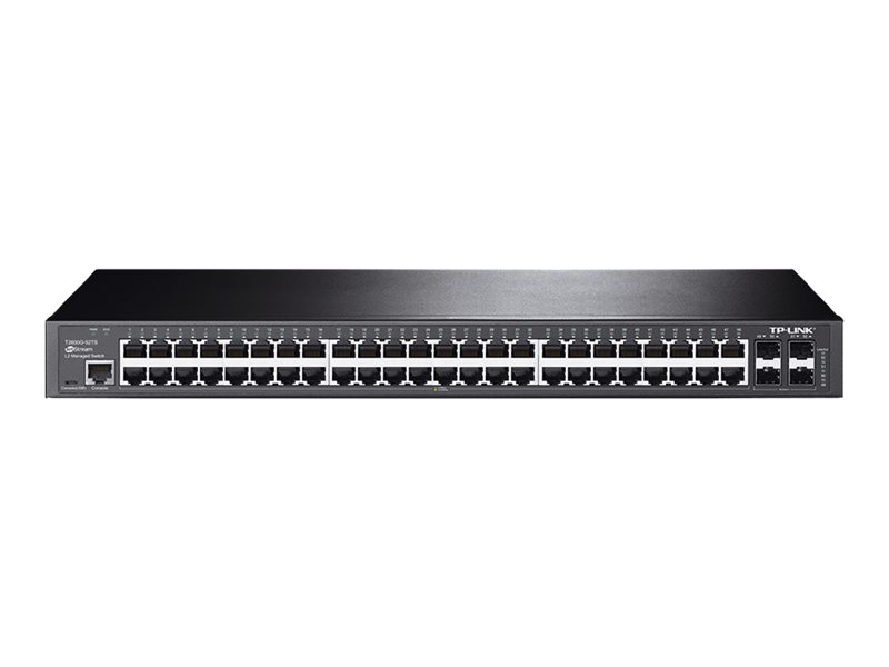 TP-LINK SG3452 Omada 48-Port Gigabit L2+ Managed Switch with 4 SFP Slots TP-LINK SG3452 Omada 48-Port Gigabit L2+ Managed Switch with 4 SFP Slots