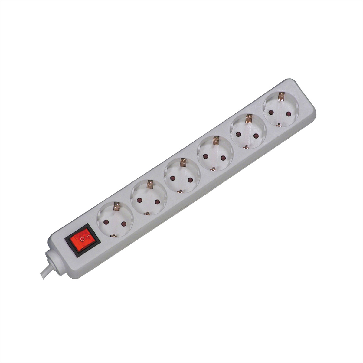 Bachmann Tischsteckdose 381.244S SELLY 6fach weiss 1,5m Bachmann Tischsteckdose 381.244S SELLY 6fach weiss 1,5m