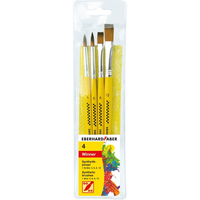EBERHARD FABER Pinsel-Set Groesse 4, 6, 8, 12, 4-teilig EBERHARD FABER Pinsel-Set Groesse 4, 6, 8, 12, 4-teilig