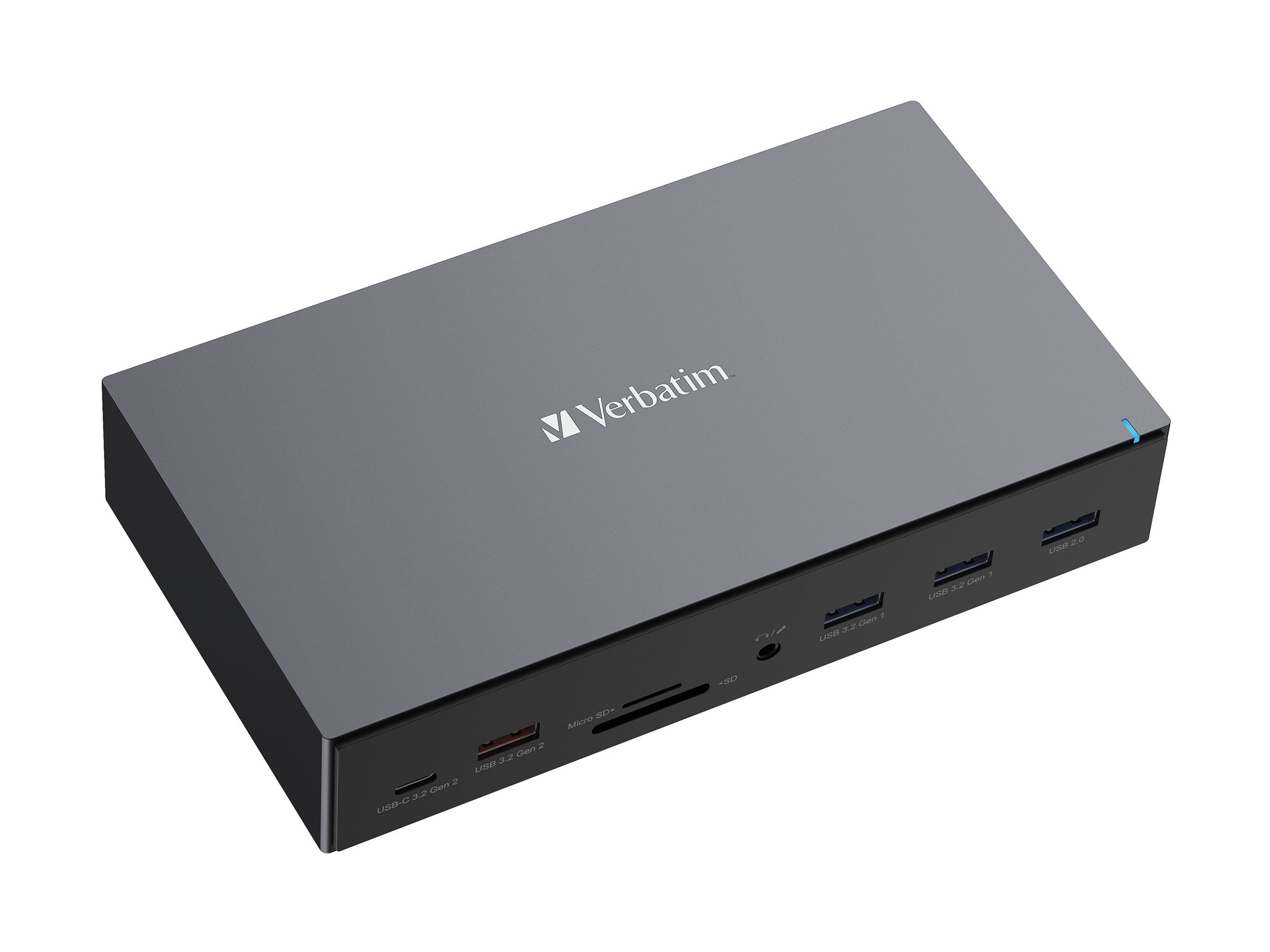 Verbatim USB-C Pro Dockingstation CDS-17 mit HDMI/4K/RJ45/USB-A/USB-C/SD