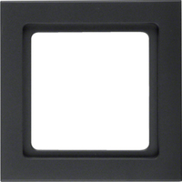 Berker Rahmen 10116096 1-fach Q.3 anthrazit samt Berker Rahmen 10116096 1-fach Q.3 anthrazit samt