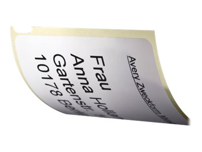 AVERY Zweckform Etikettenrolle fuer Etikettendrucker AS0722520 weiss, 54,0 x 25,0 mm, 1 x 500 Etiketten