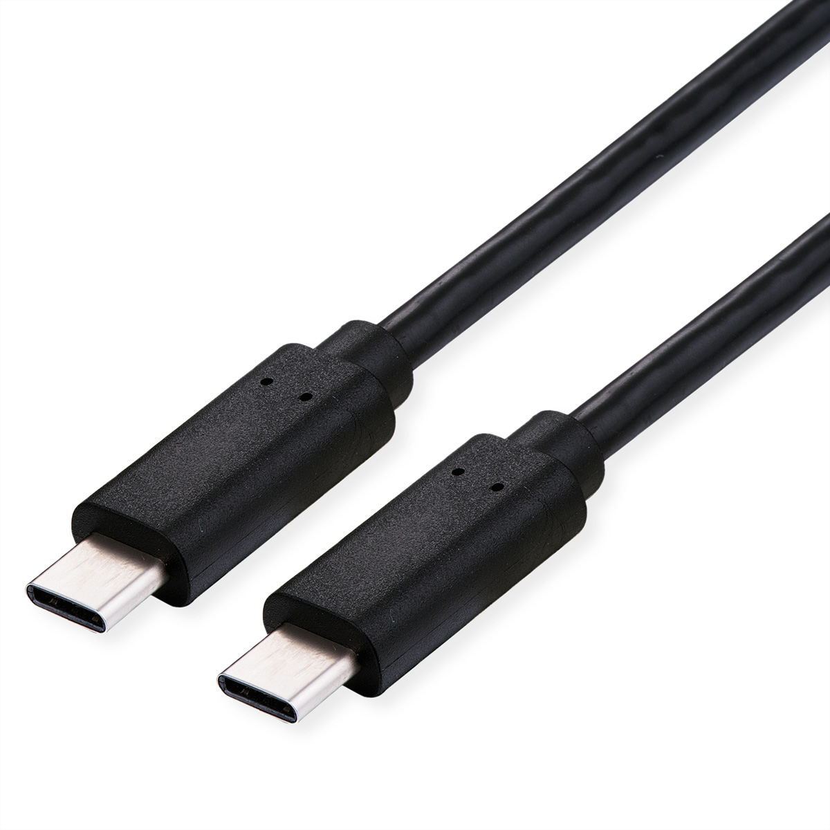 ROLINE USB4 Gen2x2 Kabel C-C ST/ST 20Gbit/s 100W schwarz 2m