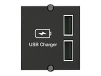 Bachmann Double Charger USB-A 2x 5V 2,4A