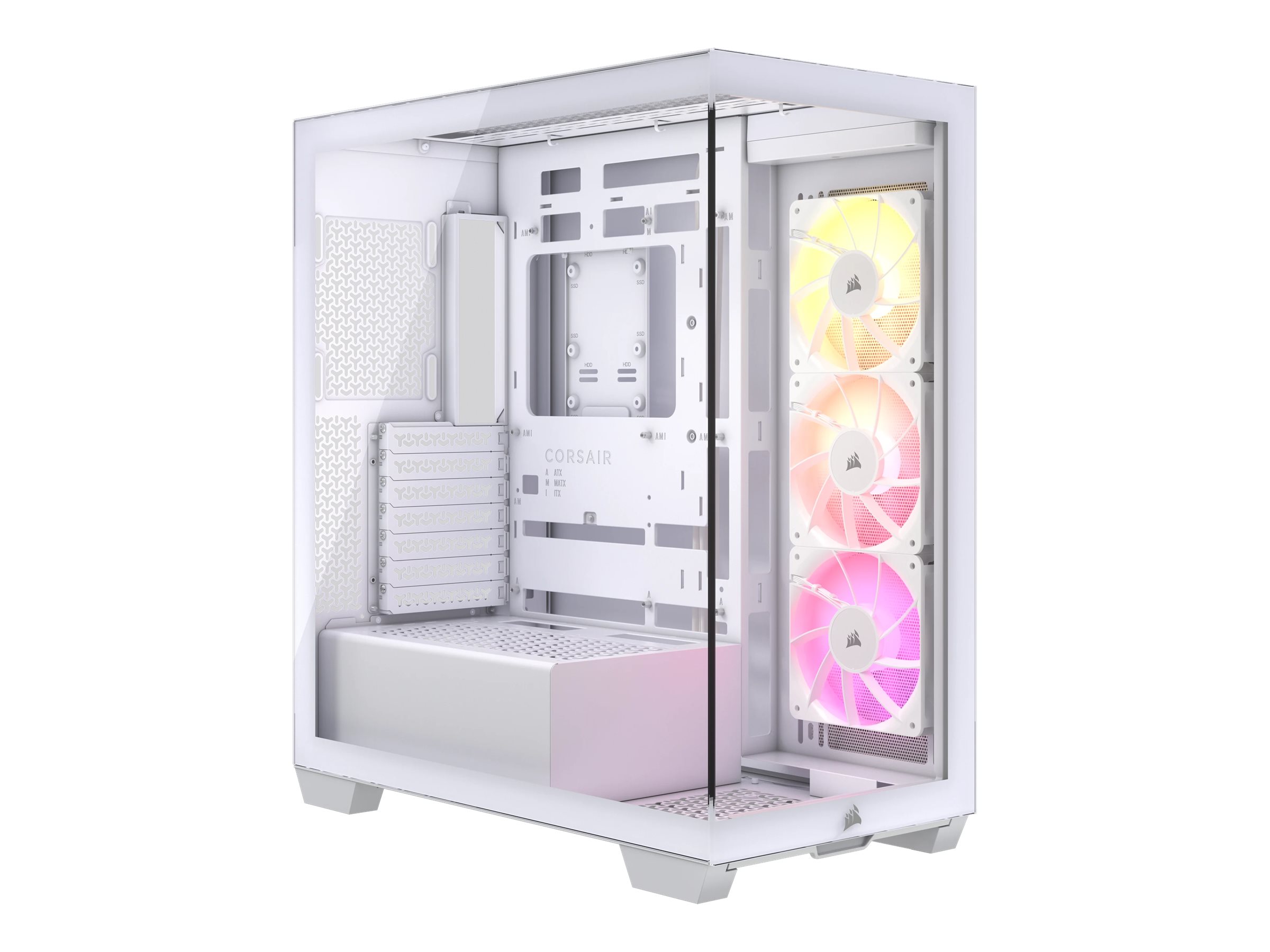Corsair 3500X ARGB weiss Midi Tower ATX Gaming Gehaeuse