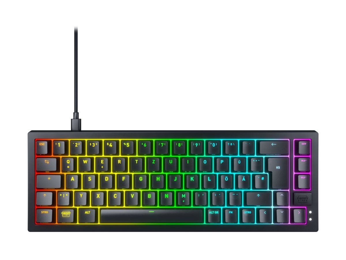 CHERRY XTRFY K5V2 65perc keyboard black