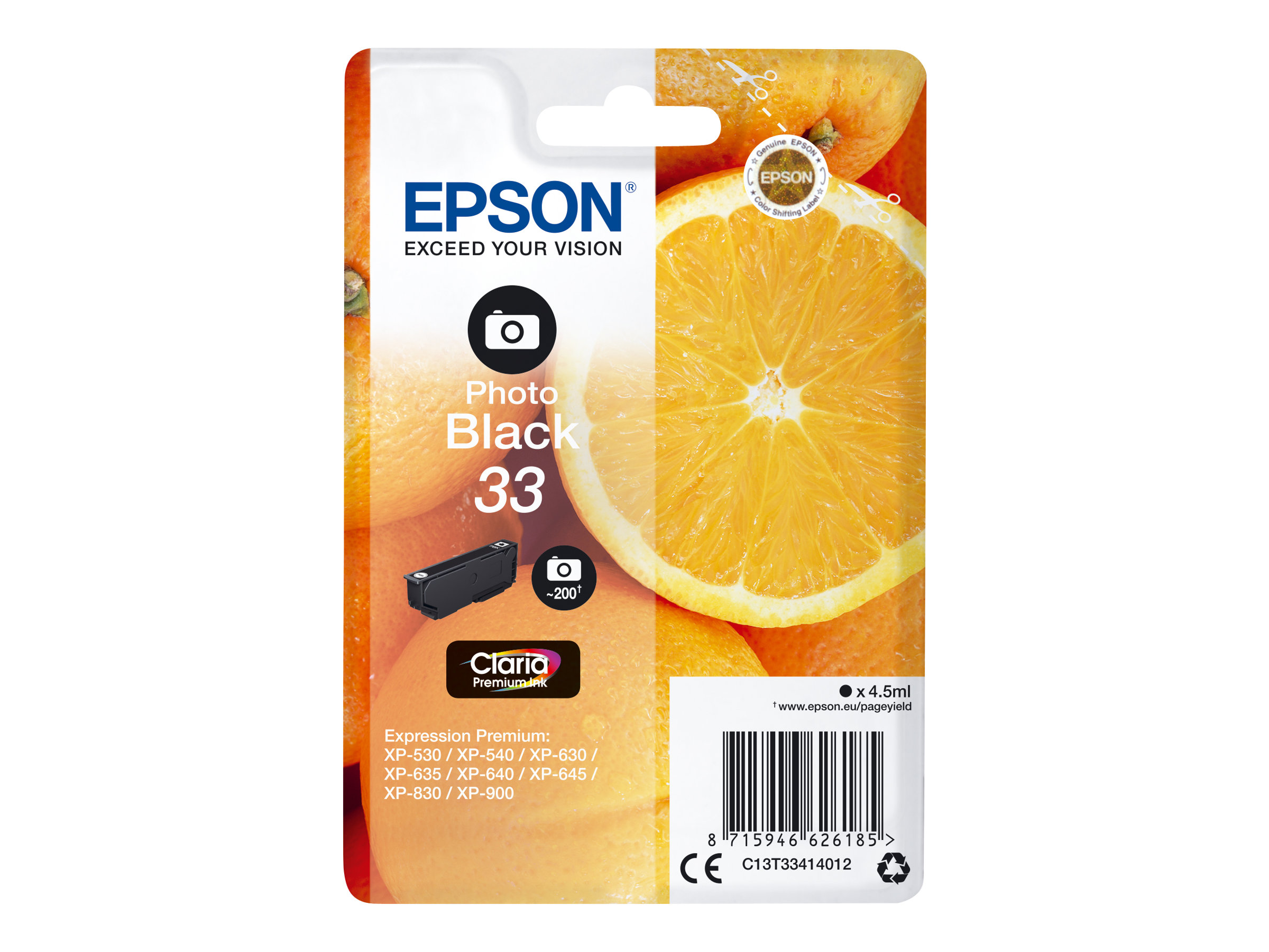 C13T33414012 EPSON XP Fototinte C13T33414012 EPSON XP Fototinte