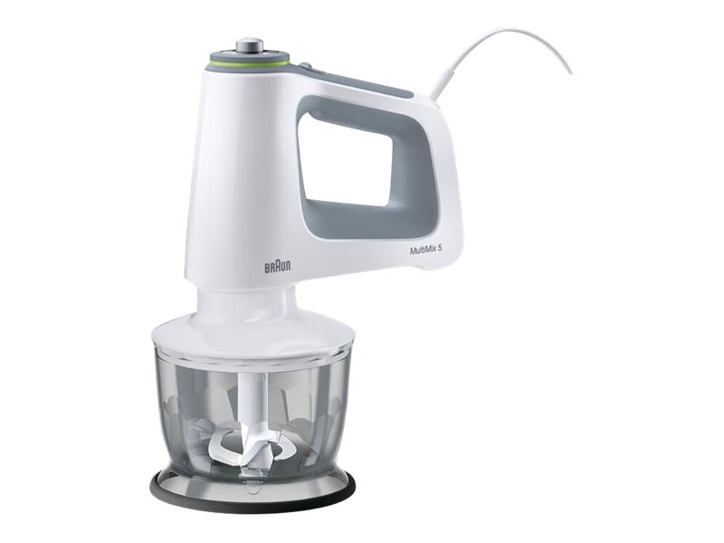 Braun MultiMix Handmixer HM 5137, 750 Watt Weiß