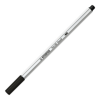 STABILO Pen 68 brush Brush-Pens schwarz, 10 St. STABILO Pen 68 brush Brush-Pens schwarz, 10 St.