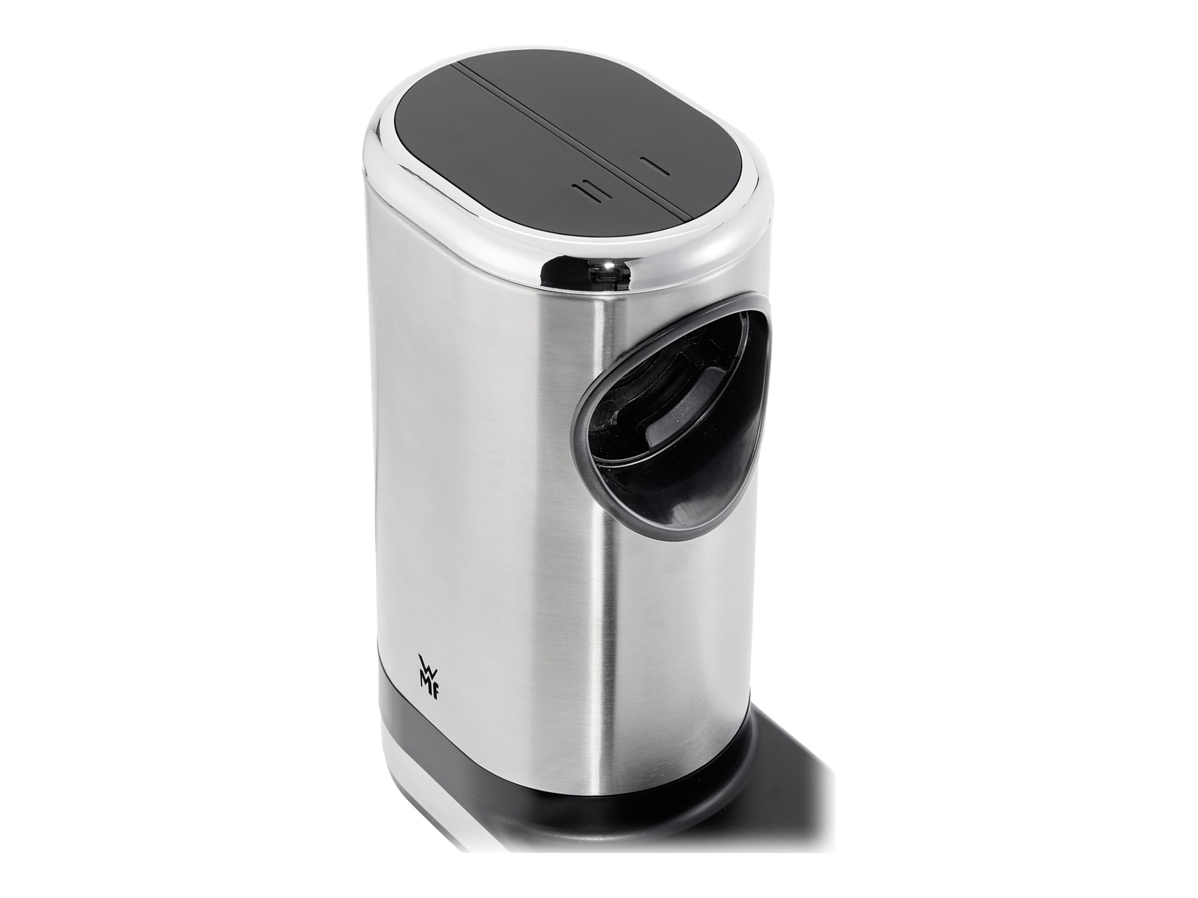 WMF KueCHENminis Salat-to-go elektrische Reibe silber/schwarz 150 W WMF KueCHENminis Salat-to-go elektrische Reibe silber/schwarz 150 W