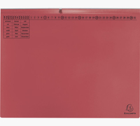 25 Exacompta Hängehefter Exaflex Karton rot 2 x kaufmännische Heftung 25 Exacompta Hängehefter Exaflex Karton rot 2 x kaufmännische Heftung
