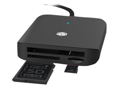 ICY BOX externer Multi-Slot-Cardreader, USB-C, IB-CR301-C3 - schwarz