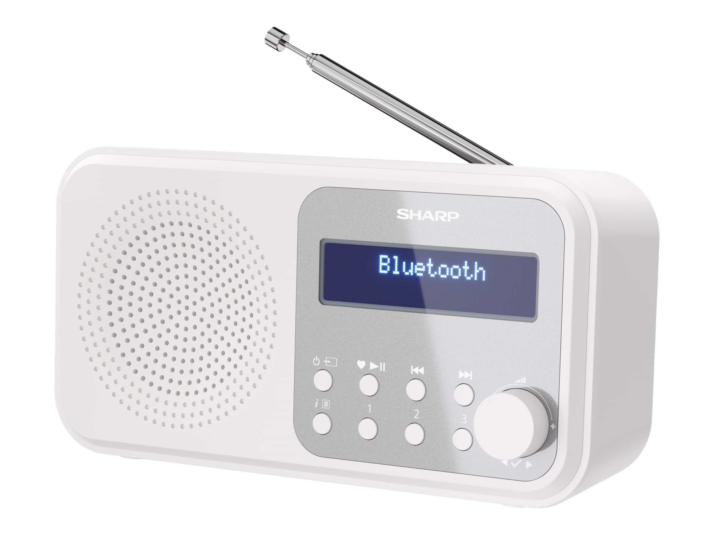 Sharp DRP420 DABBT Radio weiß