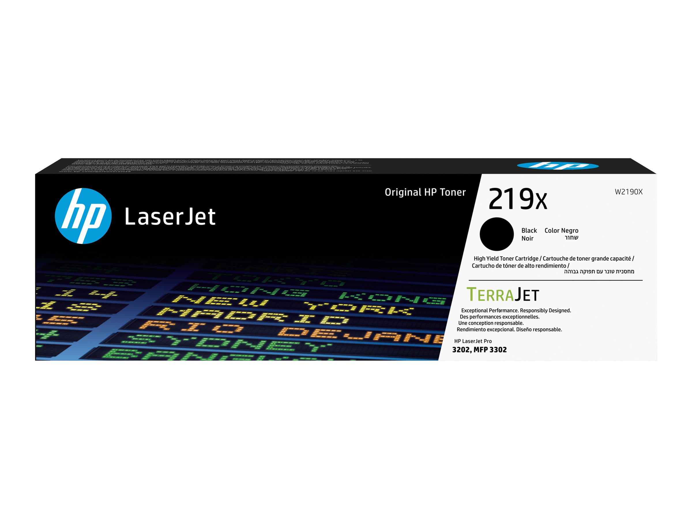 HP 219X W2190X schwarz Tonerkartusche