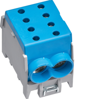 Hager Hauptleitungsabzweigklemme KH70B blau 1polig 2x70/2x50qmm Hager Hauptleitungsabzweigklemme KH70B blau 1polig 2x70/2x50qmm