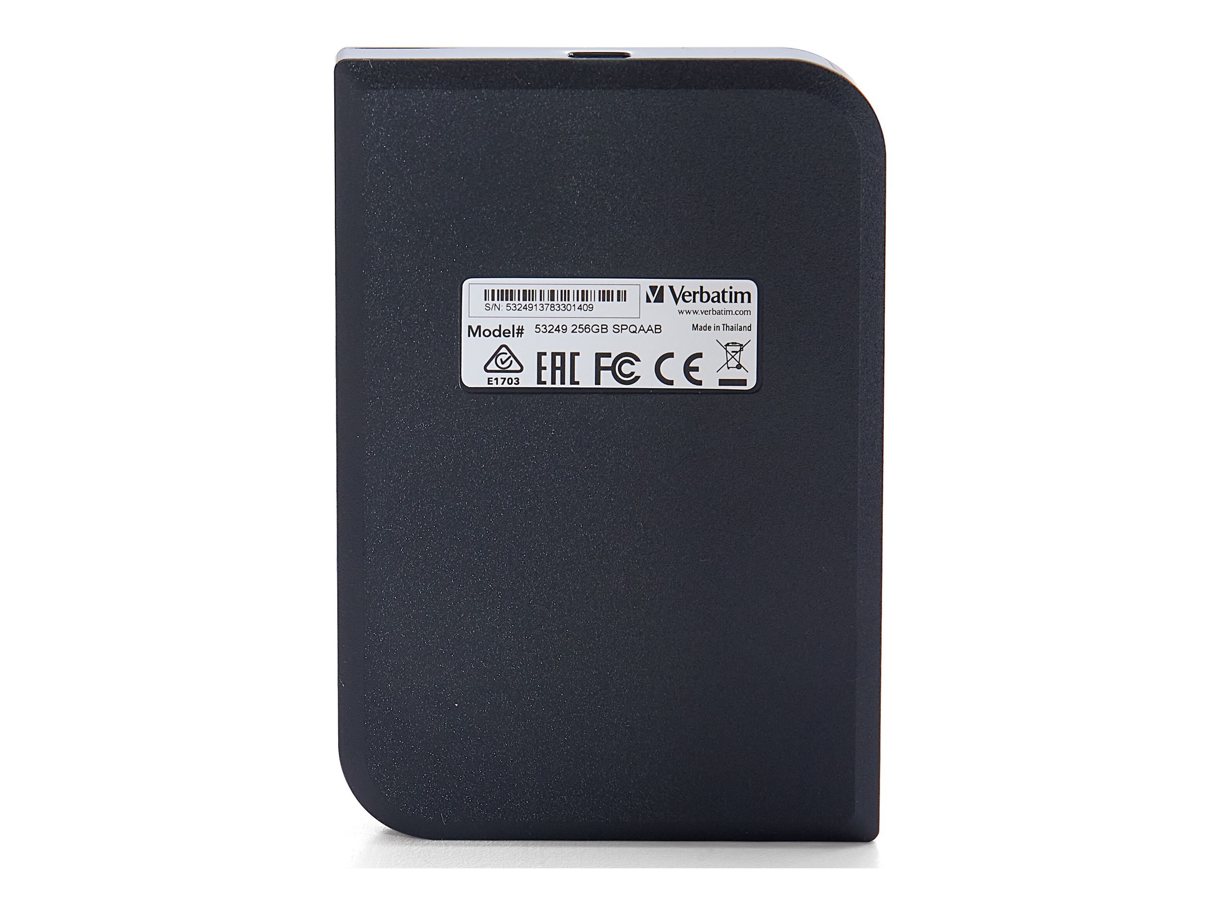 Verbatim Store ´n´ Go Portable SSD 2,5" USB 3.2 Gen.1 externe Festplatte 256GB
