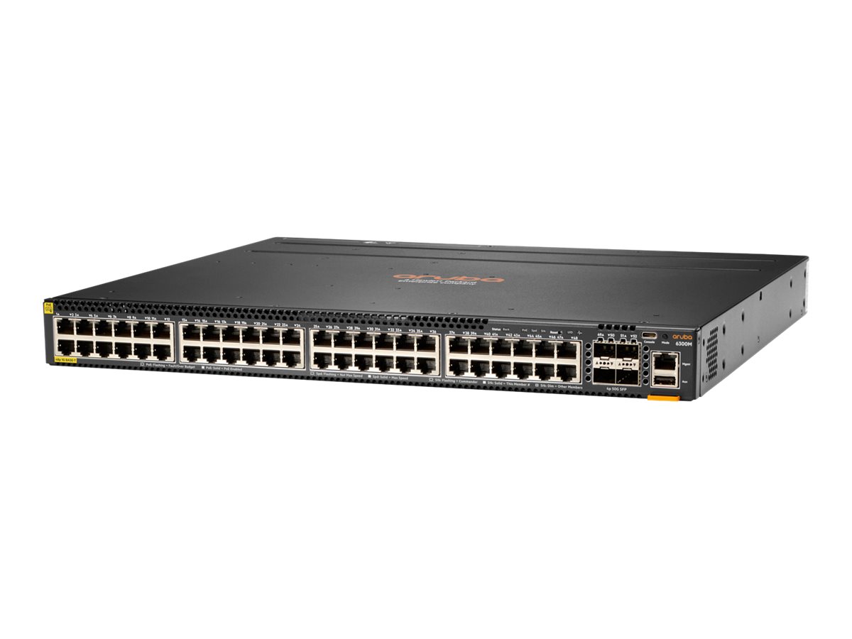 HPE Aruba 6300M Switch 24-port SFP+ and 4-port SFP56