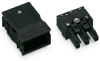 Wago Buchse 770-103 3polig schwarz