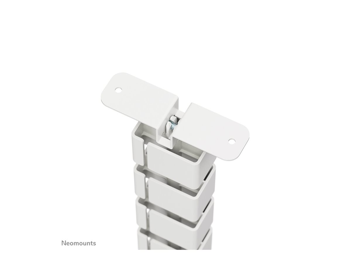 NEOMOUNTS Cable Spine Organizer for sitstand desk frames screw mounted white