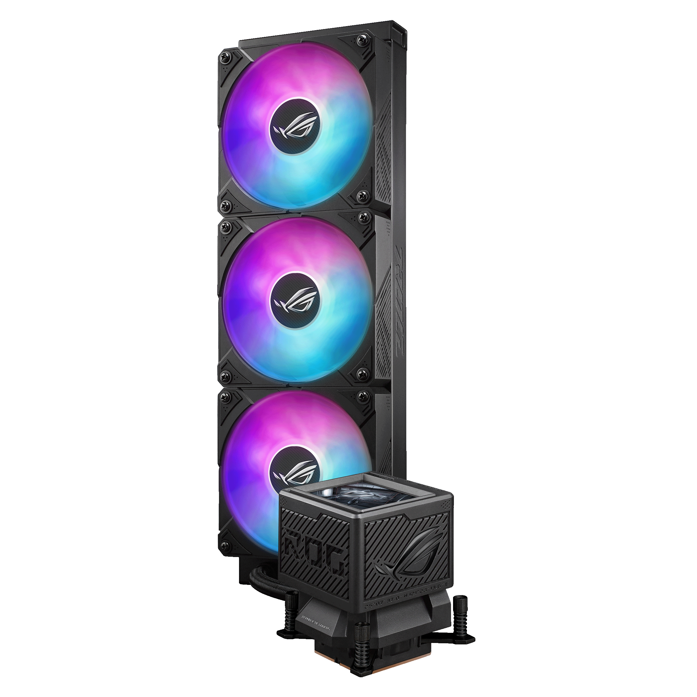 ASUS ROG Ryujin III 360 ARGB Extreme allinone liquid CPU cooler with Aseteks Emma Gen8 V2 pump