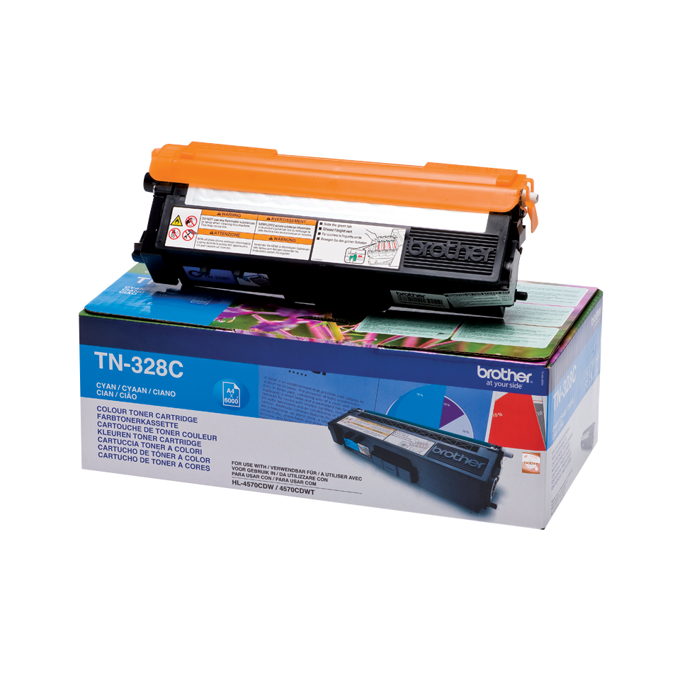 Brother TN-328C Tonerpatrone Cyan