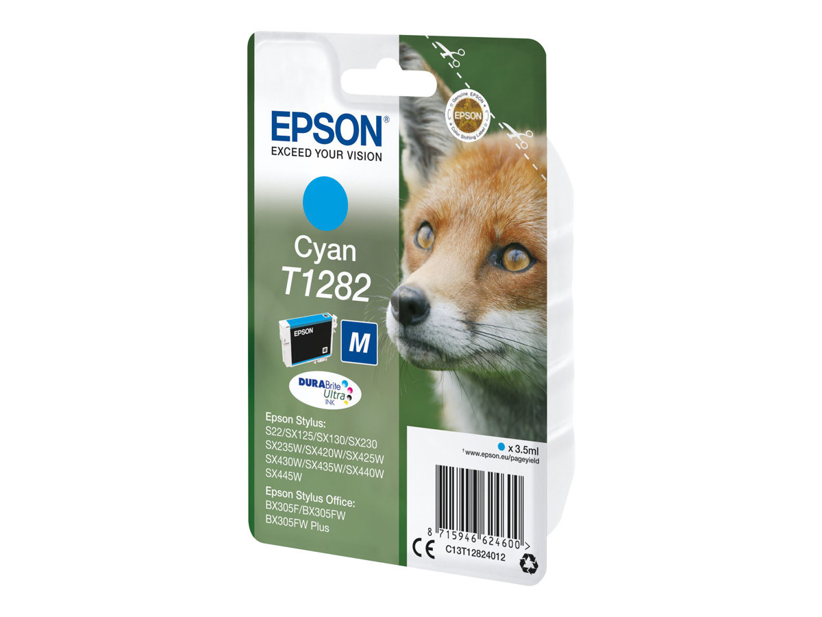 C13T12824012 EPSON BX Tinte cyan C13T12824012 EPSON BX Tinte cyan
