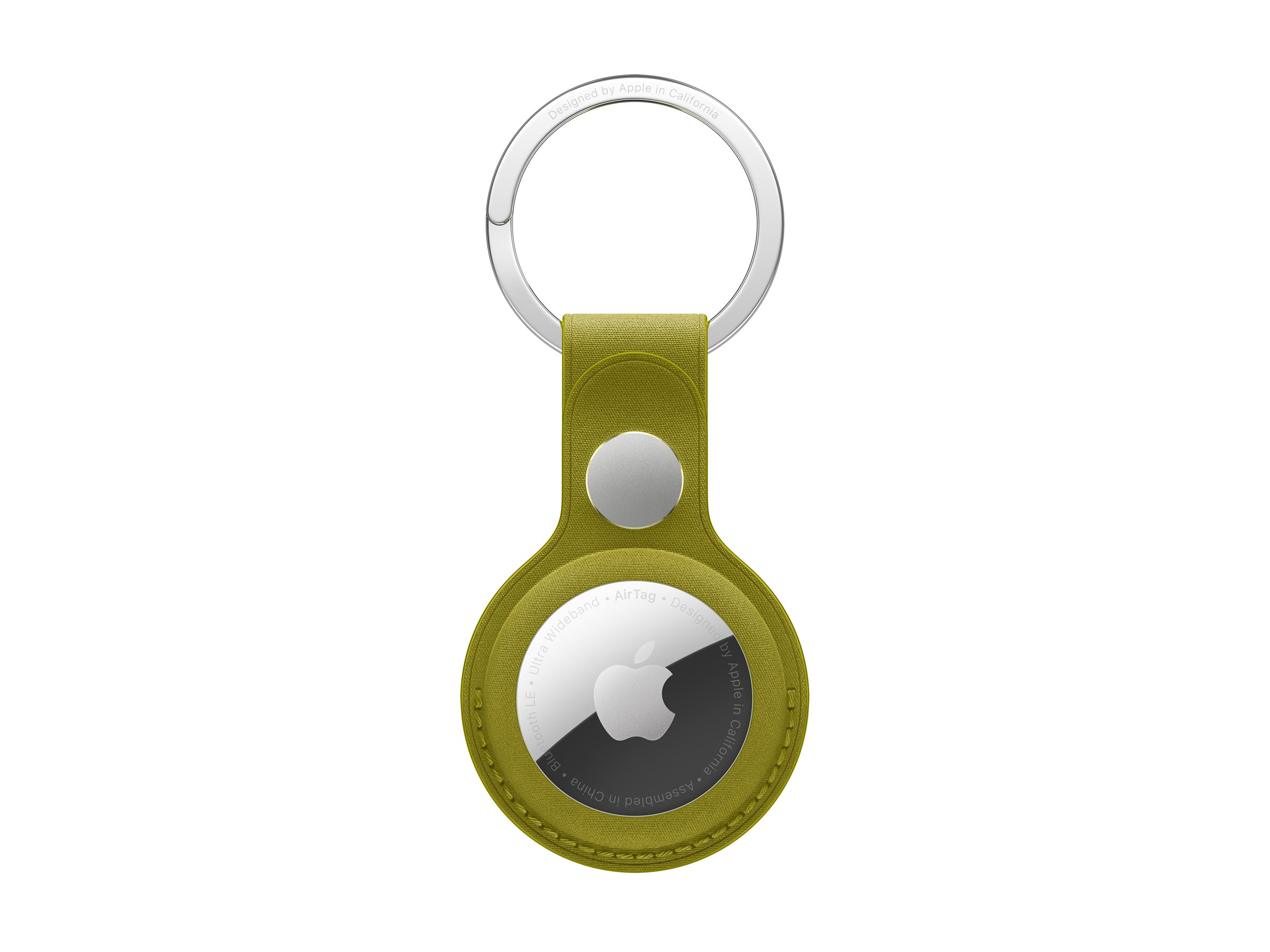 APPLE AirTag FineWoven Key Ring - Chartreuse APPLE AirTag FineWoven Key Ring - Chartreuse