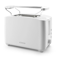 BOMANN TA 6065 CB Toaster weiss BOMANN TA 6065 CB Toaster weiss
