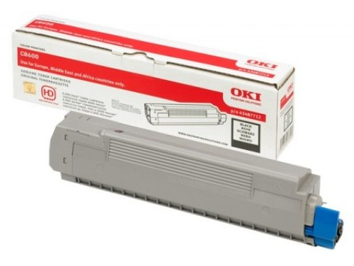 OKI 43487712  schwarz Toner