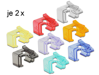 Delock Netzwerk RJ45 Reparatur Clip 16 Stueck Starter Set Delock Netzwerk RJ45 Reparatur Clip 16 Stueck Starter Set